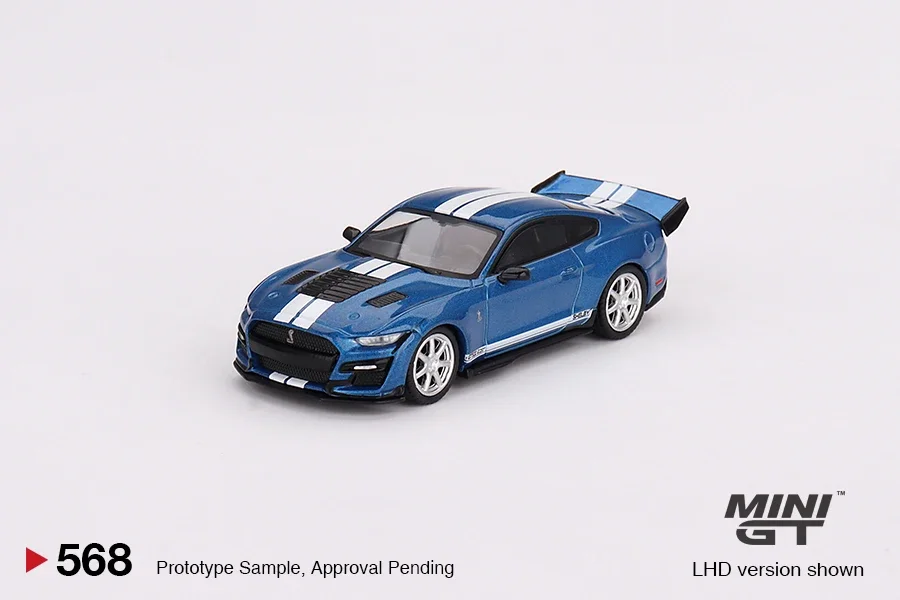 

MGT 1:64 Shelby GT500 Dragon Snake Concept Ford Performance Blue MGT00568-CHMetal Diecast Model Car Kids Toys Gift