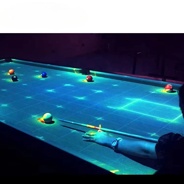 Indoor 3D Interactive Projection Billiards Ar Interactive Induction Billiards for Entertainment Center