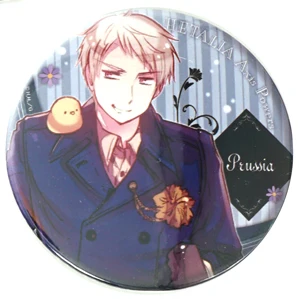 Axis Power HETALIA Anime Badge Italy France Russia USA Spain 50mm