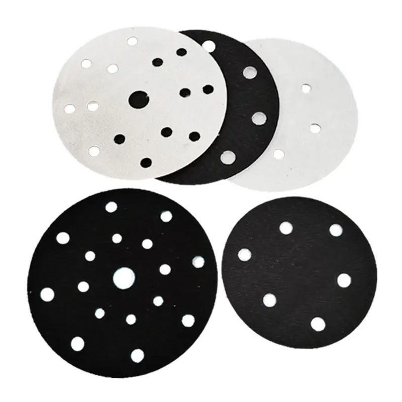 ATPRO Sand Pad 6 Inch Ultra-Thin Sponge Pad Polishing Protection Pad 150mm Pneumatic Grinding Sandpaper Round Car Painting Tool