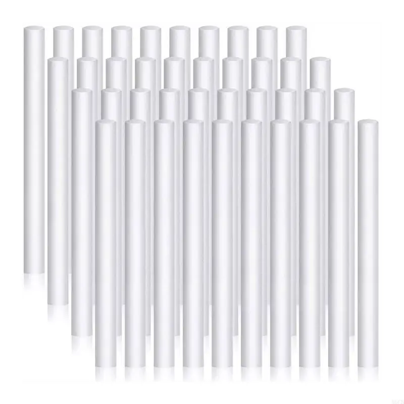 M6CB 40 Pack Humidifier Cotton Wicks for Efficient Air Moisture Control Cotton Sticks