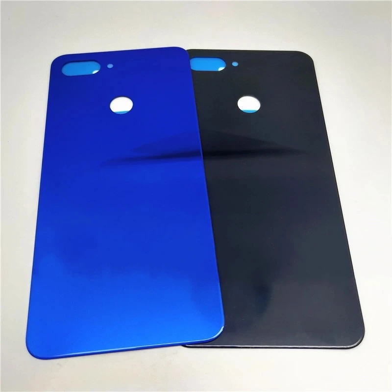 

10Pcs For Xiaomi Mi 8 Lite Battery Cover Back Glass Panel Rear Door Housing Case For Xiaomi Mi8 Lite Mi 8lite Back Battery Cover