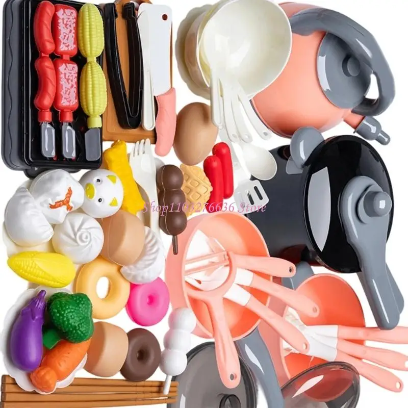 R6FD Veilig keukensimulatiespeelgoed Willekeurige productiemodellen Educatief geschenk voor vroege kinderjaren