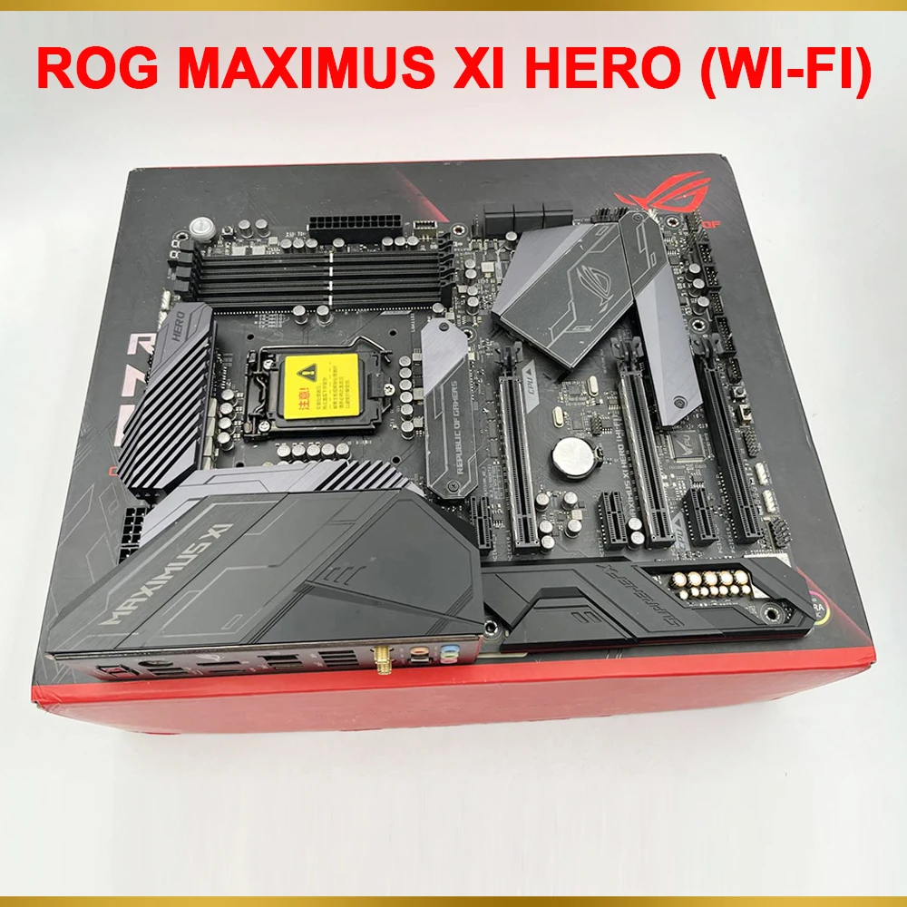 Desktop Motherboard For ASUS Z390 LGA1151 DDR4 64GB ATX PCI-E 3.0 ROG MAXIMUS XI HERO (WI-FI)