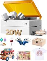 XTool M1 Ultra 4-in-1 Craft Machine Vinyl Cutter 20W Laser Engraving and Cutting Machine Pen Drawing Scrapbooking