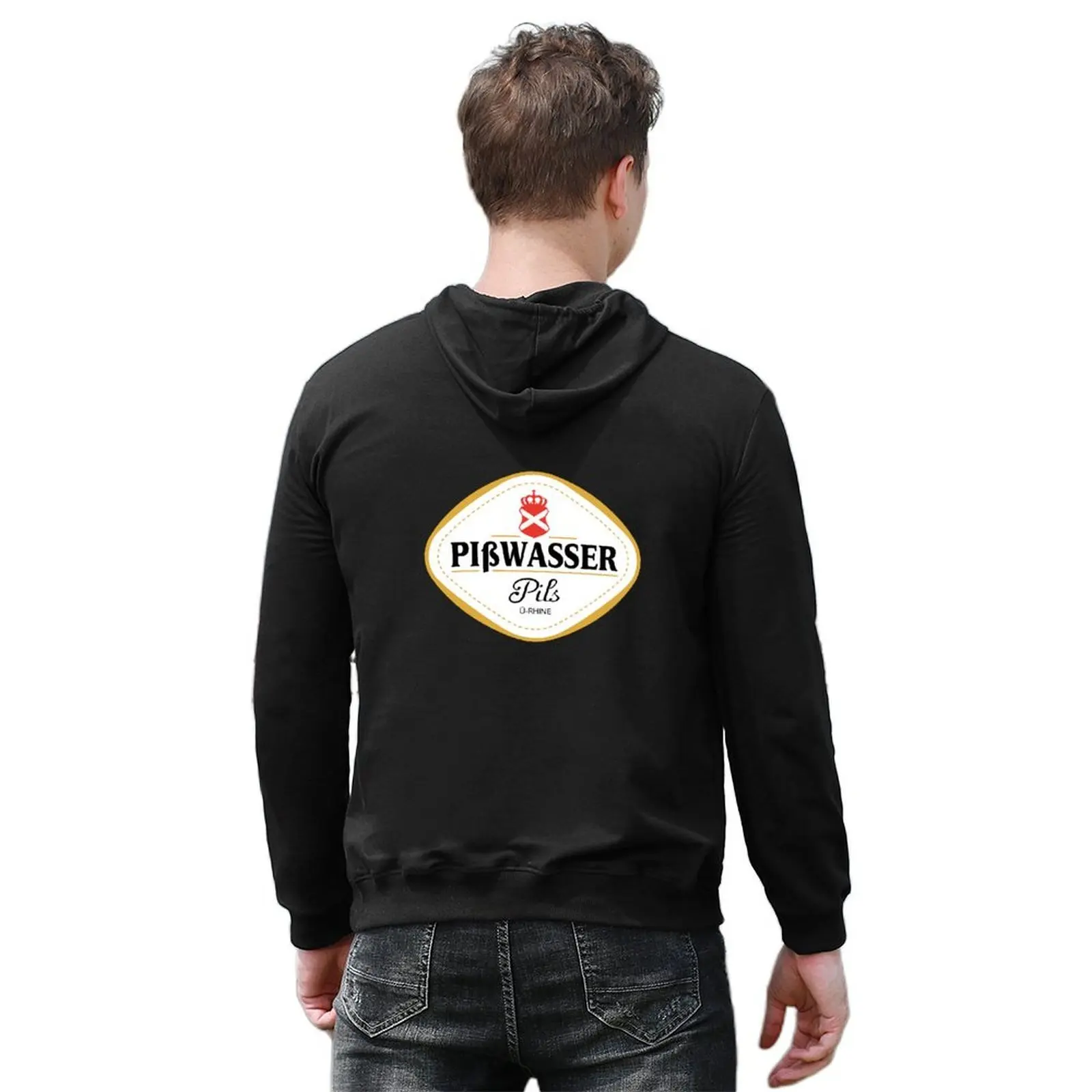 Pi؟wasser Beer Brewery GTA هوديي ملابس الخريف الرجالية النمط الياباني ملابس الخريف ملابس الشتاء هوديس وبلوزات جديدة