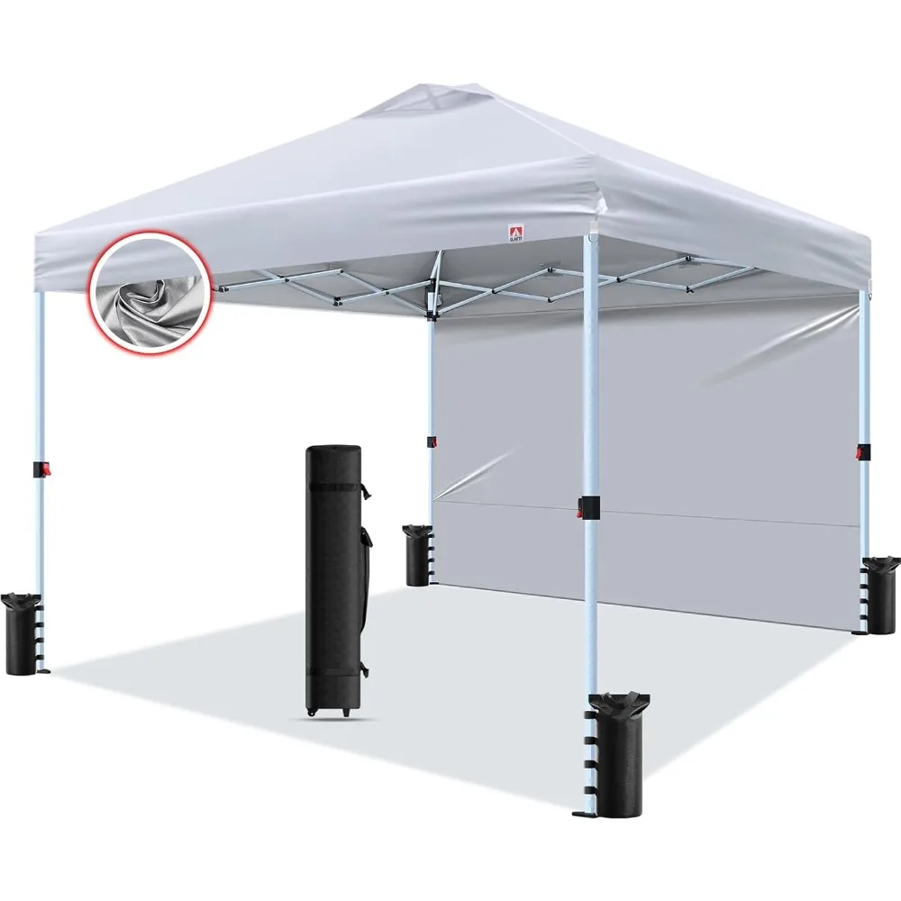 

10x10 Pop Up Canopy Tent (White, 10x10 FT)
