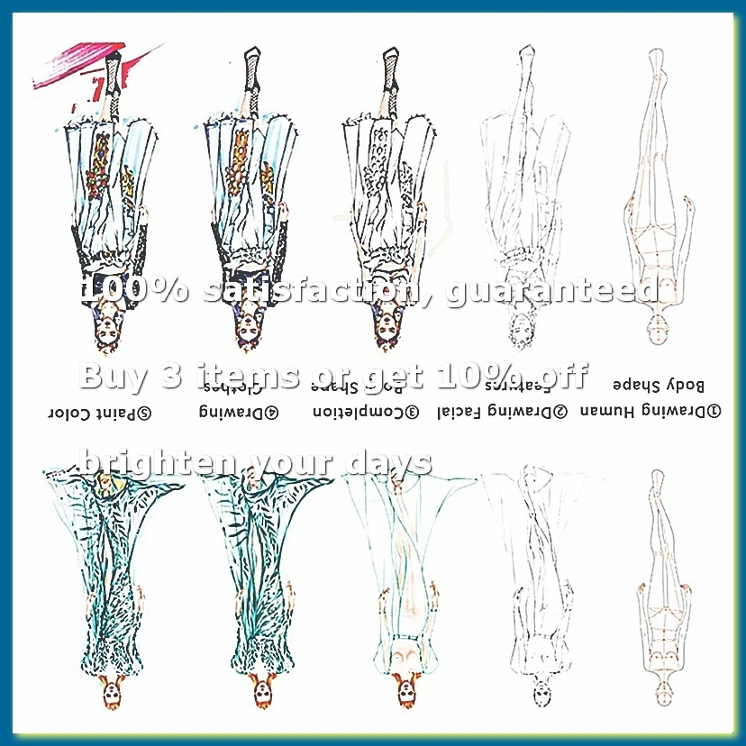 Fashion Illustration Rulers Sketching Templates Ruler Sewing Humanoid Patterns Design Clothing Measuring, Type B