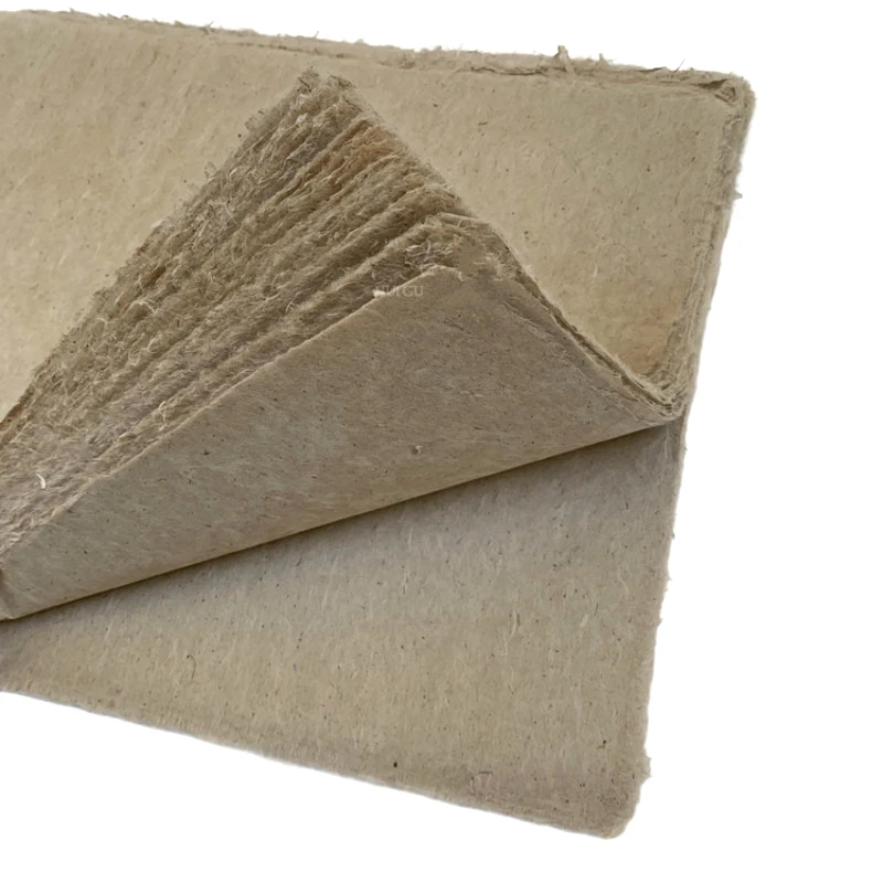 Papier morwowy metoda antyczna pół dojrzały papier Xuan chiński Handmade naturalny kolor Cursive skrypt obraz z kaligrafią papier ryżowy