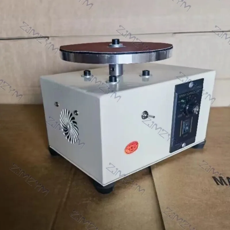 Q150 Electric Knife Sharpener Bench Sander Electric Polisher Carving Knife Emery Plate Flat Polishing Grinding Machine 220V 100W