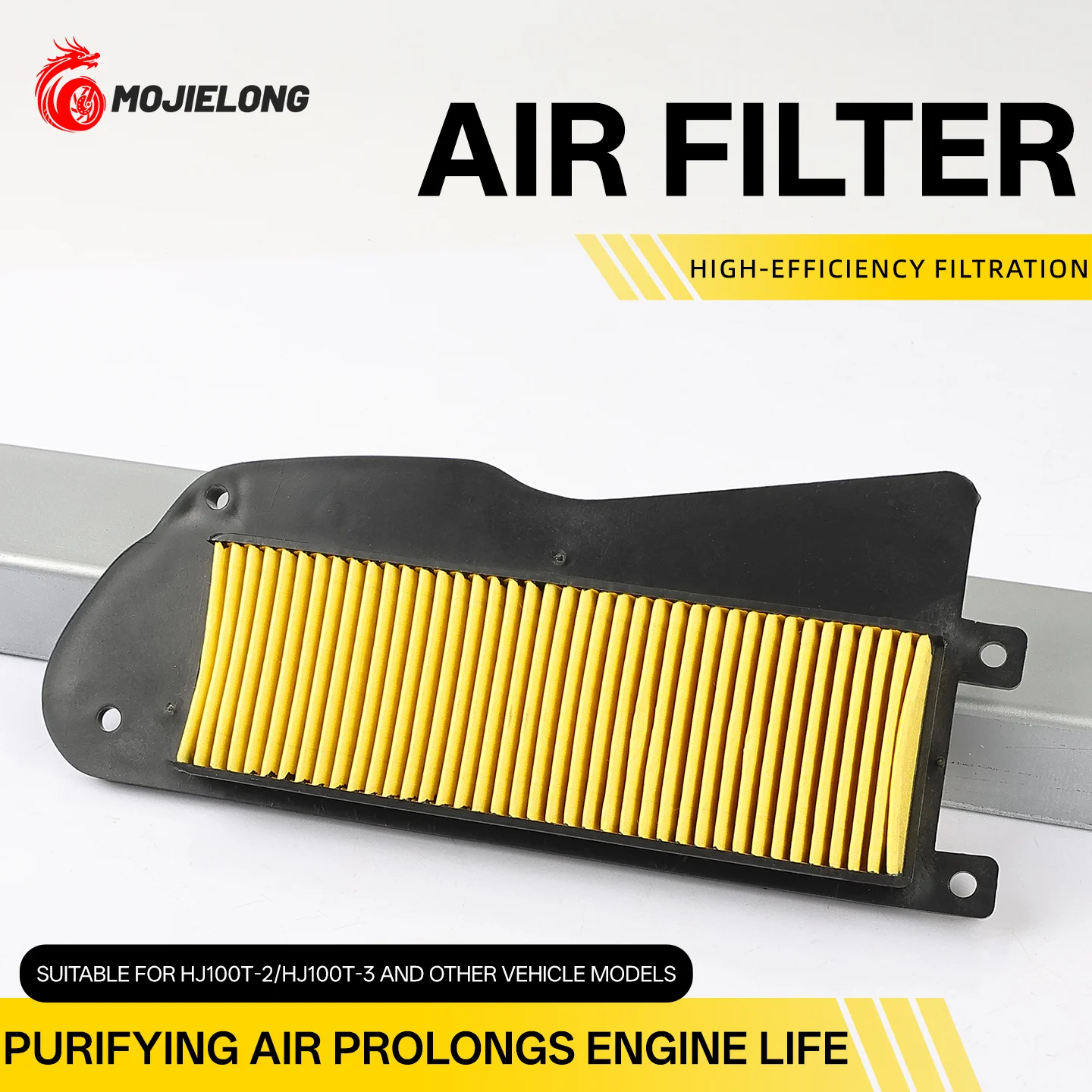 

Air filters for motorcycles and mopeds, this air filter is suitable for the Haojue Suzuki HJ100T-2-3-7 model.