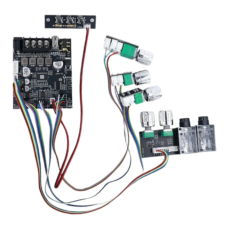 【T07A】Scheda amplificatore per altoparlanti Scheda amplificatore di potenza con piombo Scheda amplificatore stereo di potenza Bluetooth 5.4 integrata con piombo TPA3116D