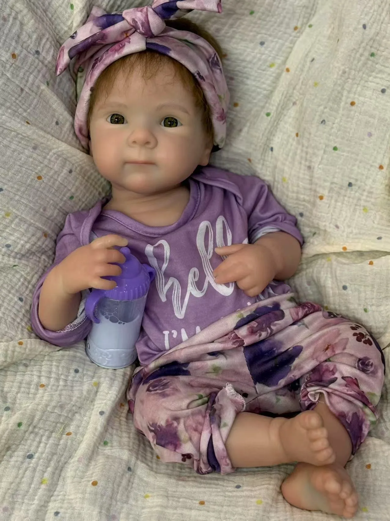 18 Inch Silicone Girl Bettie Handmade Bebe Soft Touch Lifelike Bebe 2025 Cute Reborn Toy For Children Birthday Gifts