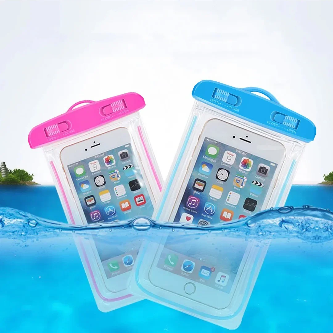 PVC Waterproof Mobile Phone Cover Case Drift Diving Swimming Dry Pouch For iPhone 14 13 11 12 Samsung Huawei Xiaomi Redmi