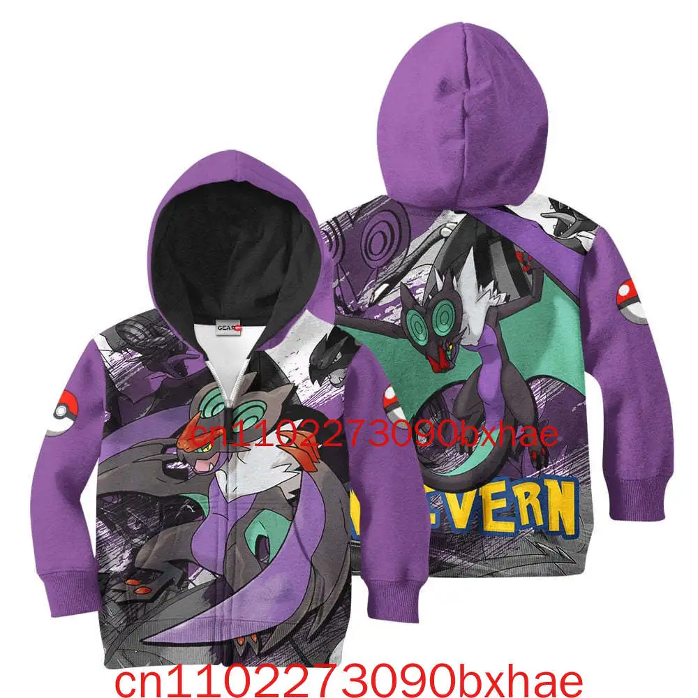 2025 Christmas New Pikachu Zipper Hoodie 3D Printed Cosplay Costume  Fashion Street Cute Boys and Girls Hoodies