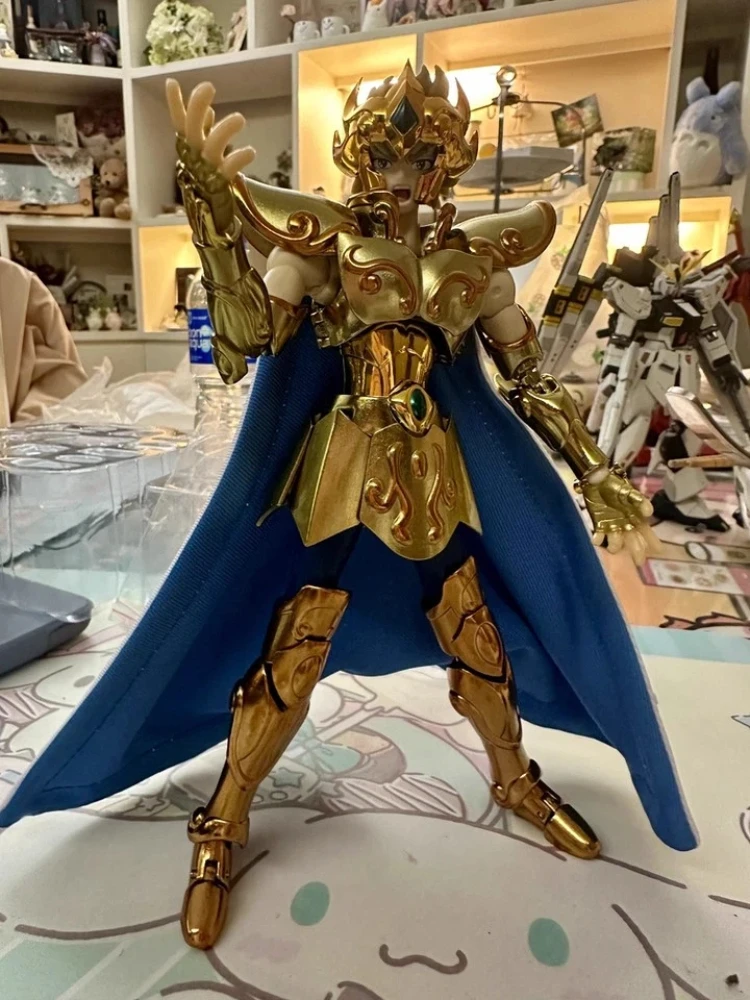 

Mst Saint Seiya Myth Cloth Exm Leo Gold Cloth Normal Color Mirror Polished Star Plating Action Figure Armor Set Collectors Gifts