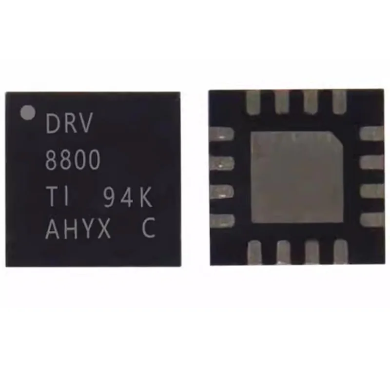 

10Pcs New Original Drv8800Rtyr Drv8800 Patch Qfn-16 Dmos Full Bridge Motor Driver