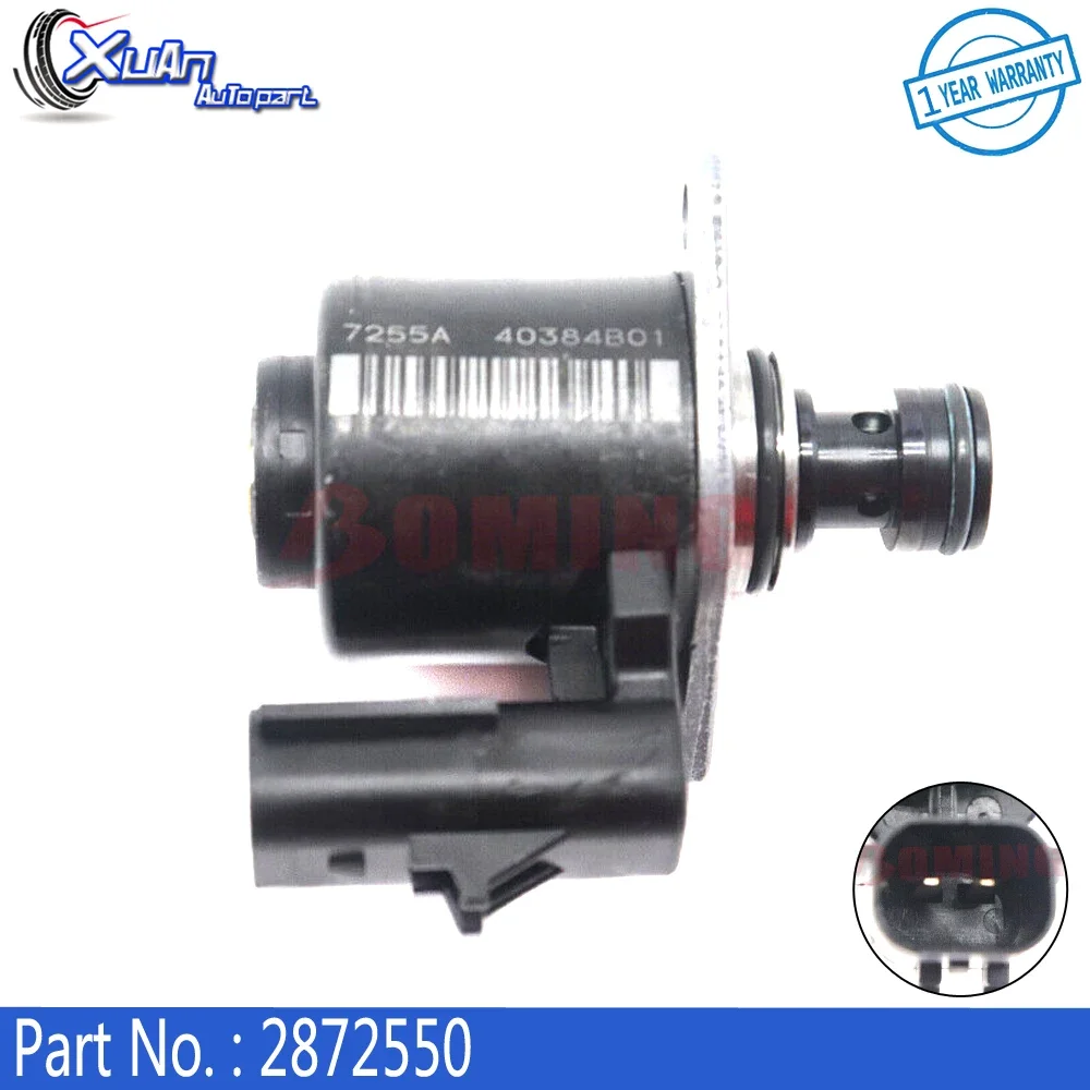 XUAN New Fuel Pump Pressure Regulator Control Valves 2872550 For ISG ISX5 Replace 40342B07 6156A