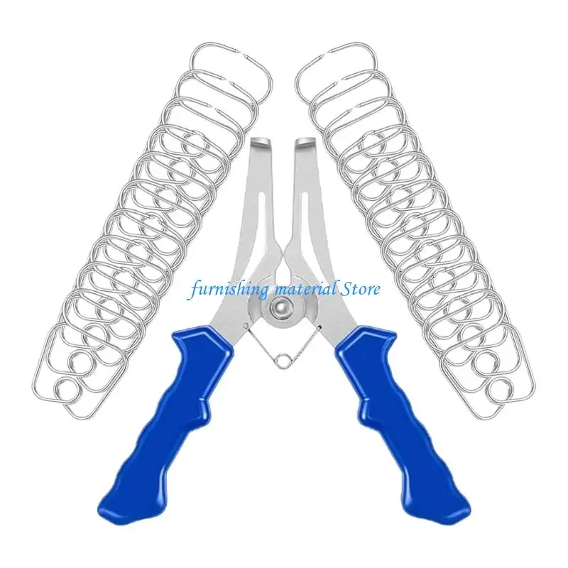 Y5GD High Strength Steel Spring Clamps Set Of 22 Quick Releases Clamps Clamping Tool For Framing Crowns Molding And Trim Work