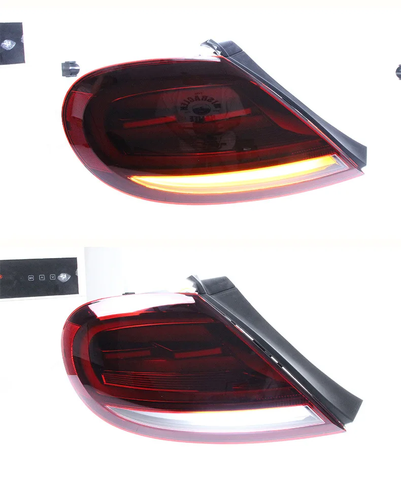 Taillight Assembly For 13-20 VW Beetle Modified LED Running Lights Running Turn Lights Running Horse Breathing Car  Tail Light