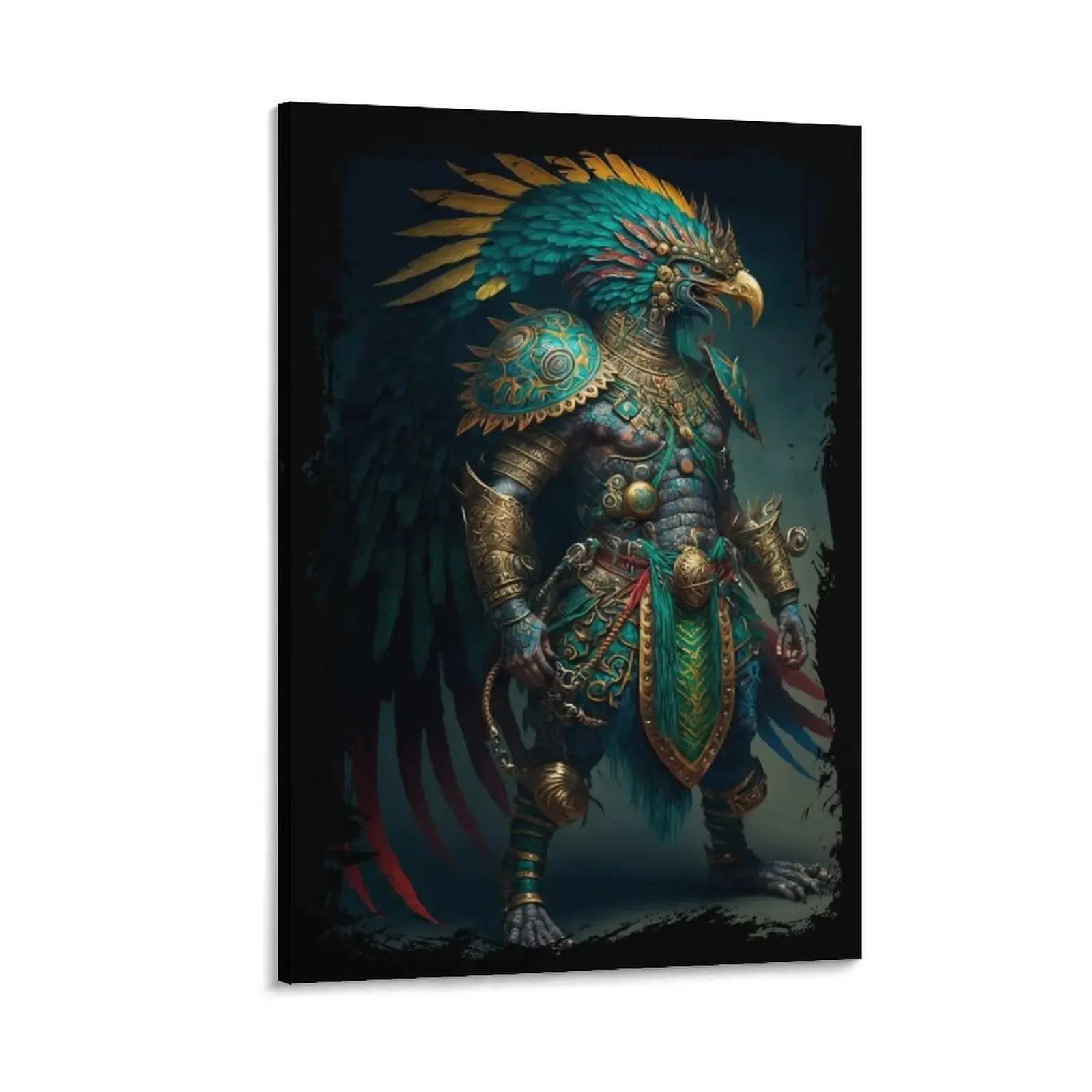 

Quetzalcoatl Canvas Painting home decorations canvas wall decoration