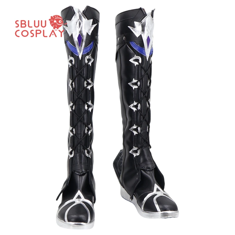 

SBluuCosplay Genshin Impact Kyryll Chudomirovich Flins Cosplay Shoes Black Custom Made Boots