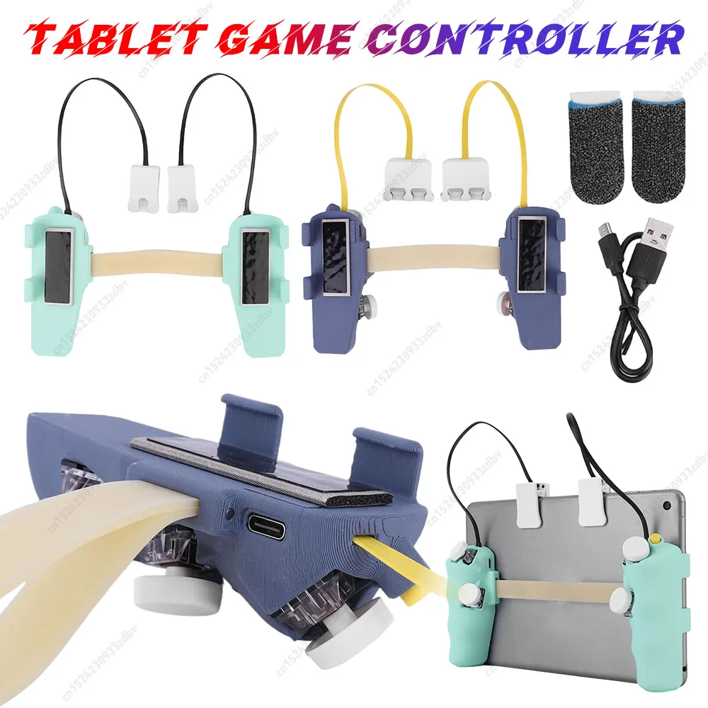 4/6 Buttons Gaming Controller iOS Android Phone Game 3D Handle Grip Pulse Continuous Shooting Gamepad For 7.9