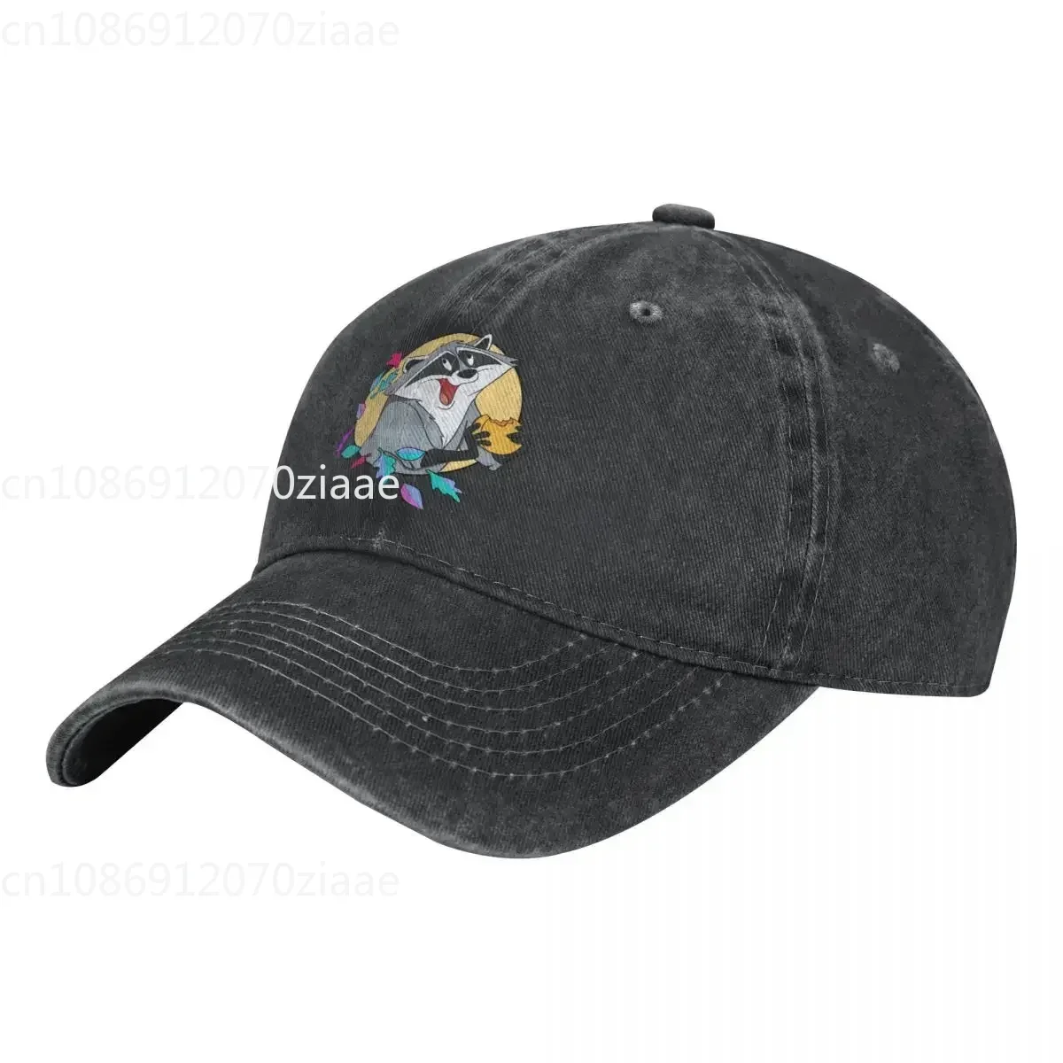 Summer Cap Sun Visor Meeko With Biscuit Hip Hop Caps Raccoon Mammal Cowboy Hat Peaked Hats