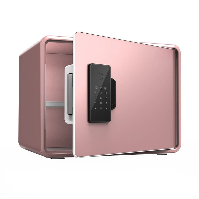 Safe Office Home Fingerprint Automatic Open Door Safe  Smart Safe Deposit Box