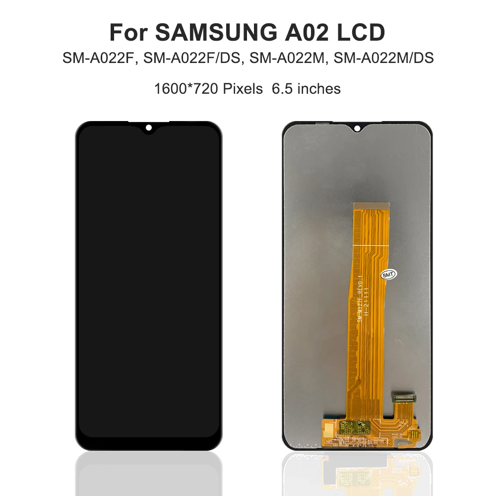 6.5 \'\'A02 dla Samsung dla A022F A022M A022G wyświetlacz LCD wymiana zespołu Digitizer z ekranem dotykowym