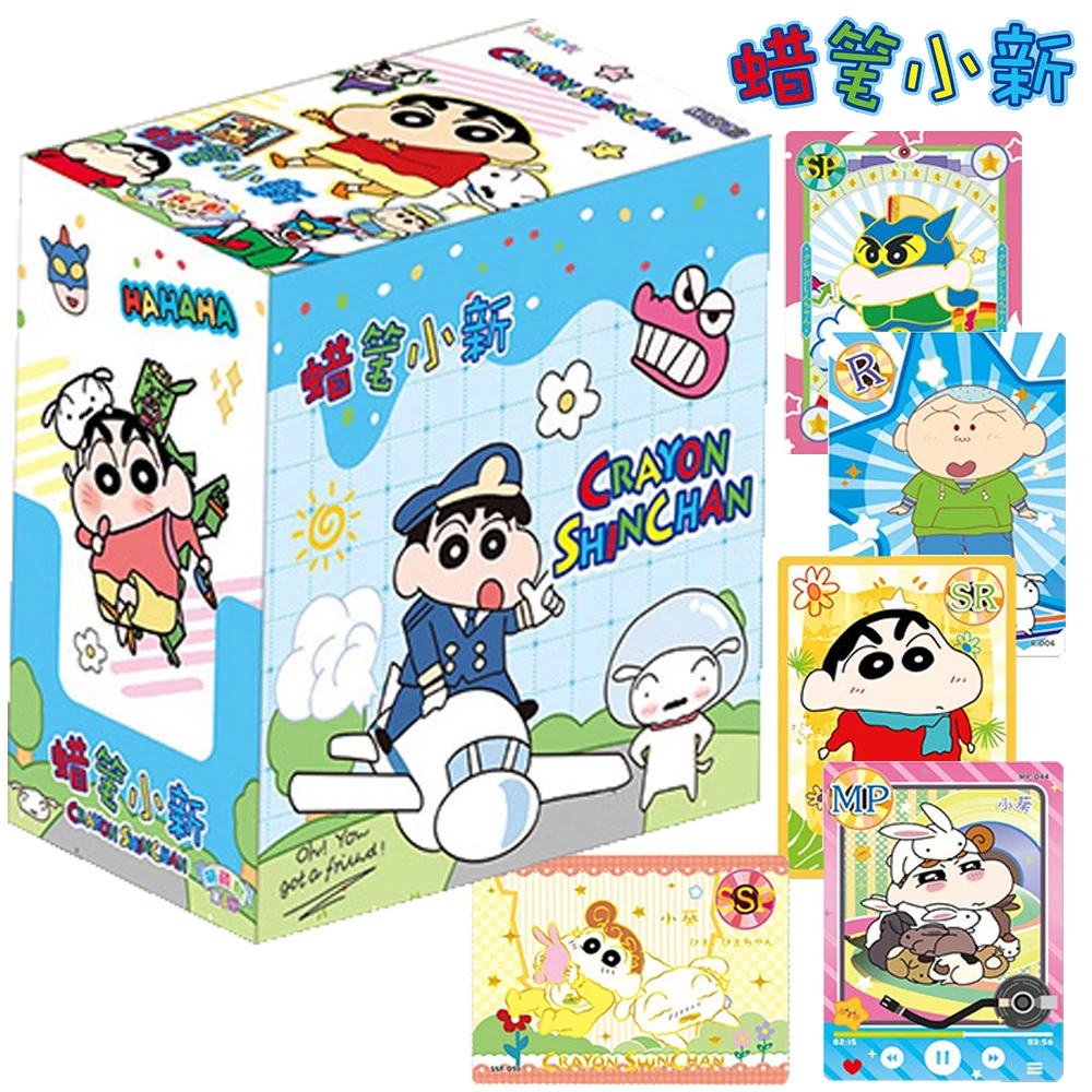 

Оригинальная карта Crayon Shinchan для детей Shinnosuke Nohara Kazama Tōru Easy Funny Anime Limited Game Collection Card Детские игрушки