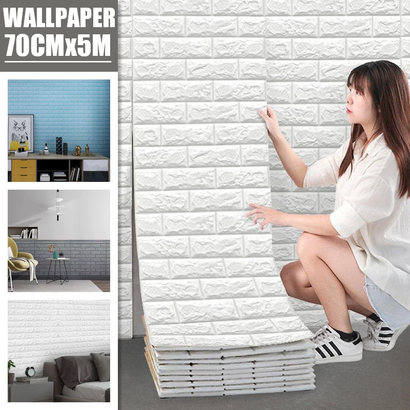 

self adhesive waterproof removable wall sticker DIY peel and stick wallpaper for wall 70CMx5M size home decoration essential