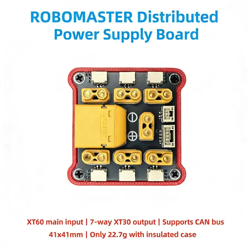 

Разветвитель питания XT30/XT60, центральная плата CAN-шины — компактная и миниатюрная