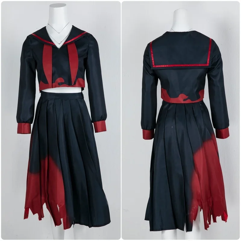 Costume de Cosplay Kenzaki Tsurugi, Nakamasa, Ichika Kuromi, Serika, Projet Japonais JK, Uniforme Sexy, Jupe Trempée d'Halloween pour Femme