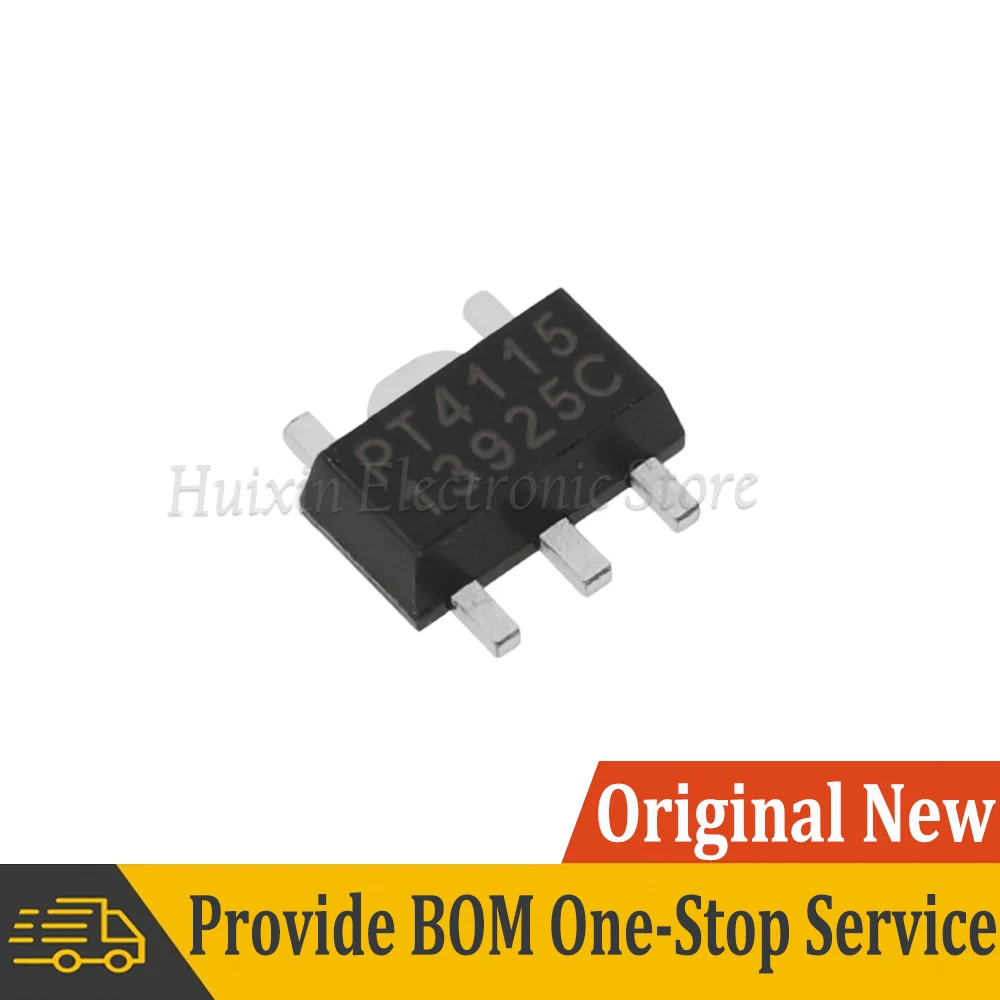 

10pcs PT4115B89E PT4115 SOT-89-5 SOT-89 SMD In Stock NEW original IC
