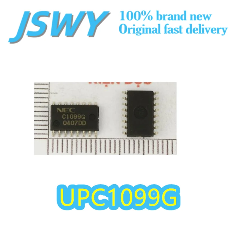 

(10/50 pieces) UPC1099G original PWM controller IC silk screen C1099G SOP-16 package 11.5V-24V input Electronic fast shipping