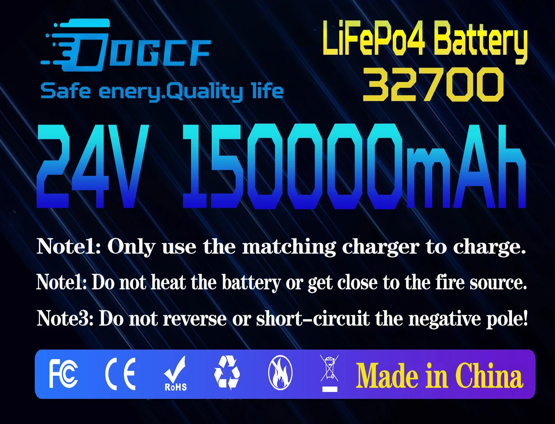 

NEW 24v150Ah Lifepo4 Battery Pack Built-in 120A BMS 24v 100Ah150Ah Lithium Ion Battery For Boat Solar System Tax Free