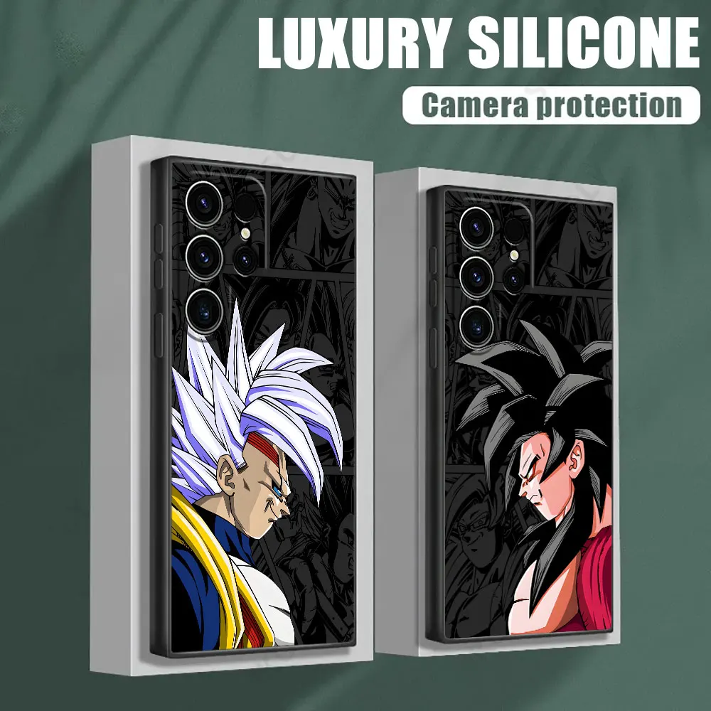

Dragons Balls GT Saiyans Vegeta Goku Phone Case For Samsung Galaxy S26 Ultra Cases S25 FE S24 S23 S21 Ultra S20FE S22 Plus Cover