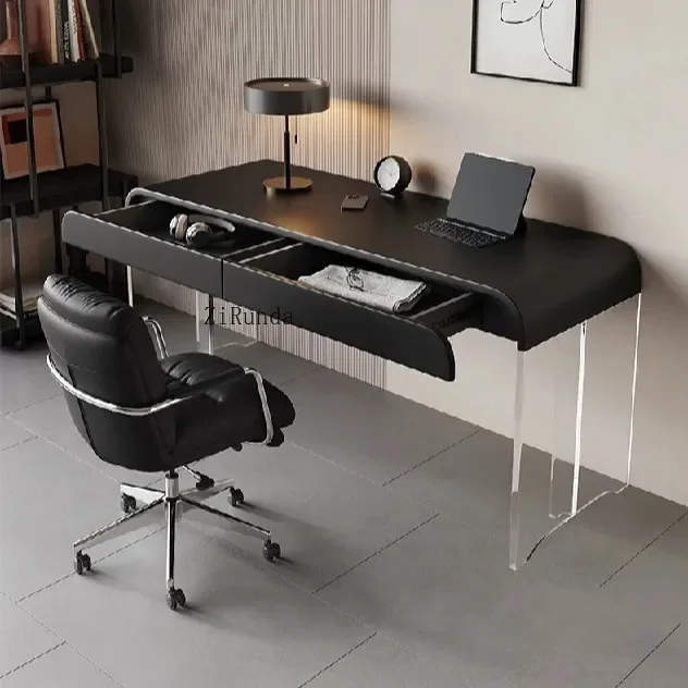 

Рабочий стол, современный простой легкий роскошный письменный стол, дизайнерский кабинет, домашний комод, письменный стол, встроенный стол