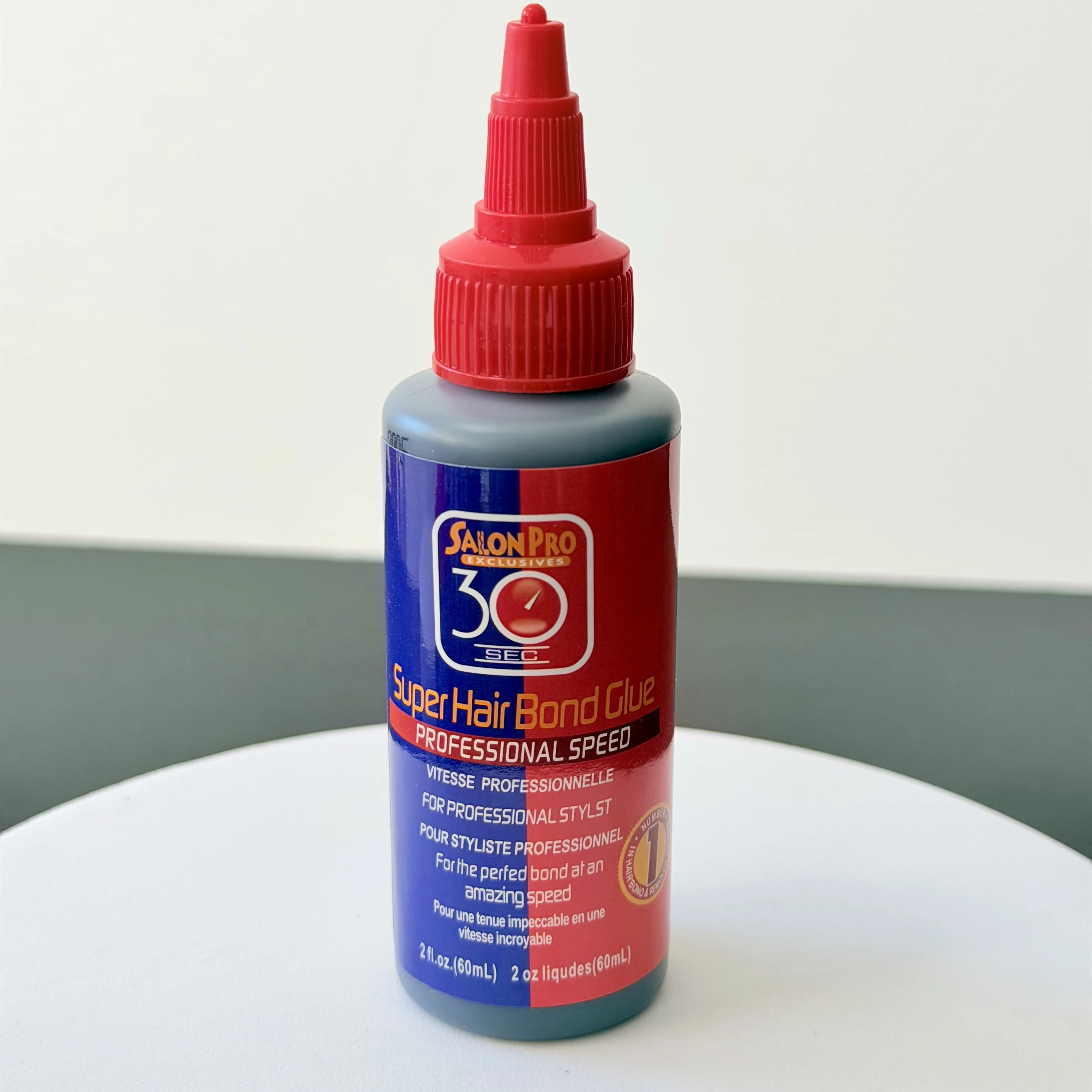 Cola Super Hair Bond Glue Salon Pro 1oz/30ml 2oz/60ml 4oz/118ml para Extensão de Cabelo