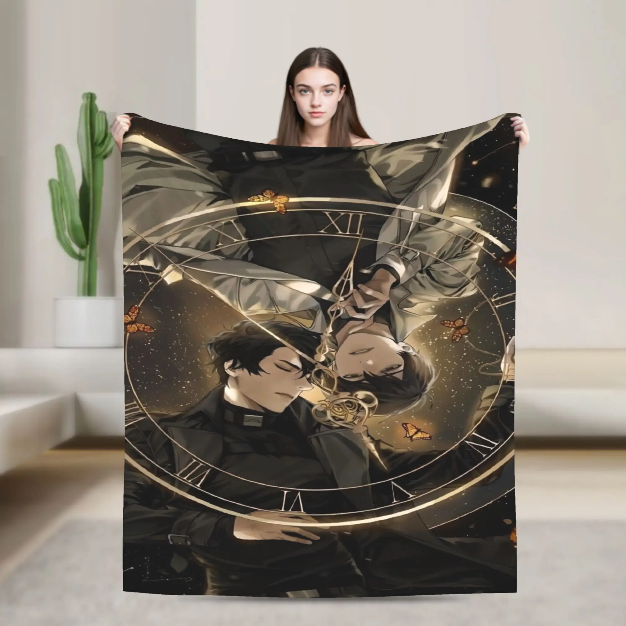 Funny Novel Omniscient Reader Viewpoint  Blanket Super Soft Flannel  Cozy Throw Blankets Machine Washable