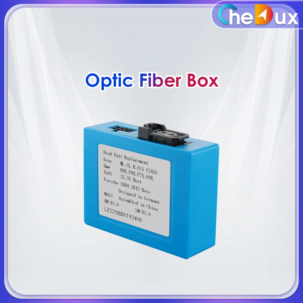 

Car Monitor Optic Fiber Box Only Fits for Our Chedux Brand Android SYSTEM Mercedes Benz Cayenne Car Multimedia Players