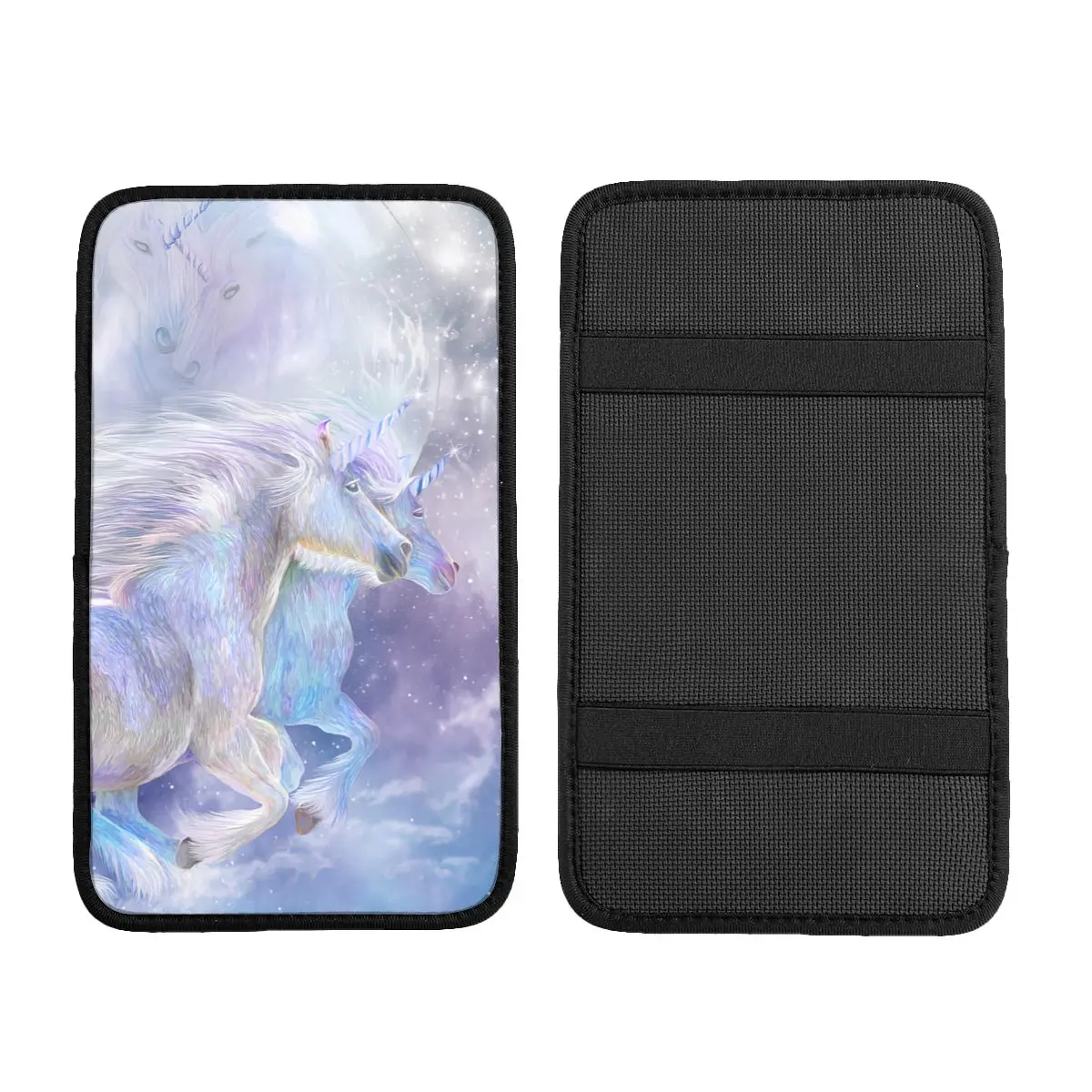 Unicorn Soulmates Car Accessories Car Handrail Box Cushion Custom Print Non-slip Car Armrest Cover