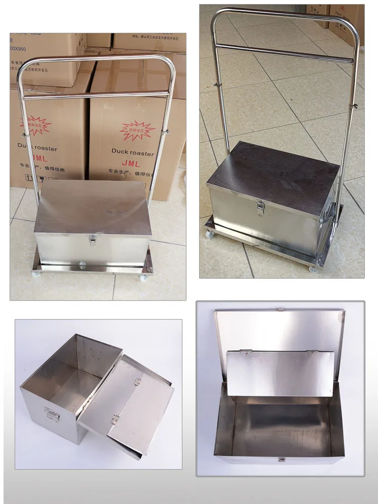 Stainless steel maltose box, food truck, roasted wax box, honey water tank, skin water tank