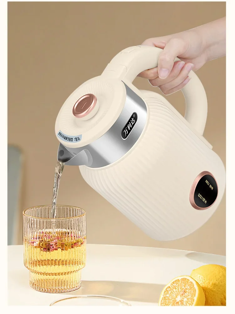 Czajnik elektryczny Malata 220V, szybkie gotowanie, stal nierdzewna, inteligentna kontrola temperatury, do użytku domowego, podgrzewacz wody DCB