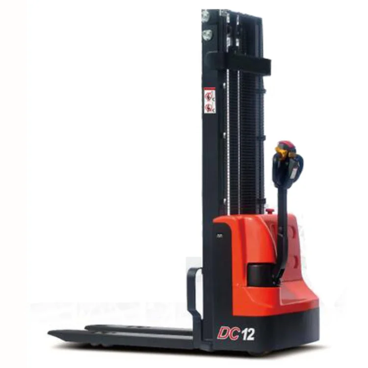 Full Electric Pallet Stacker Lift Height Electric Stacker 1200kg 1500kg  1600mm 2000mm 2500mm 3000mm 3500mm