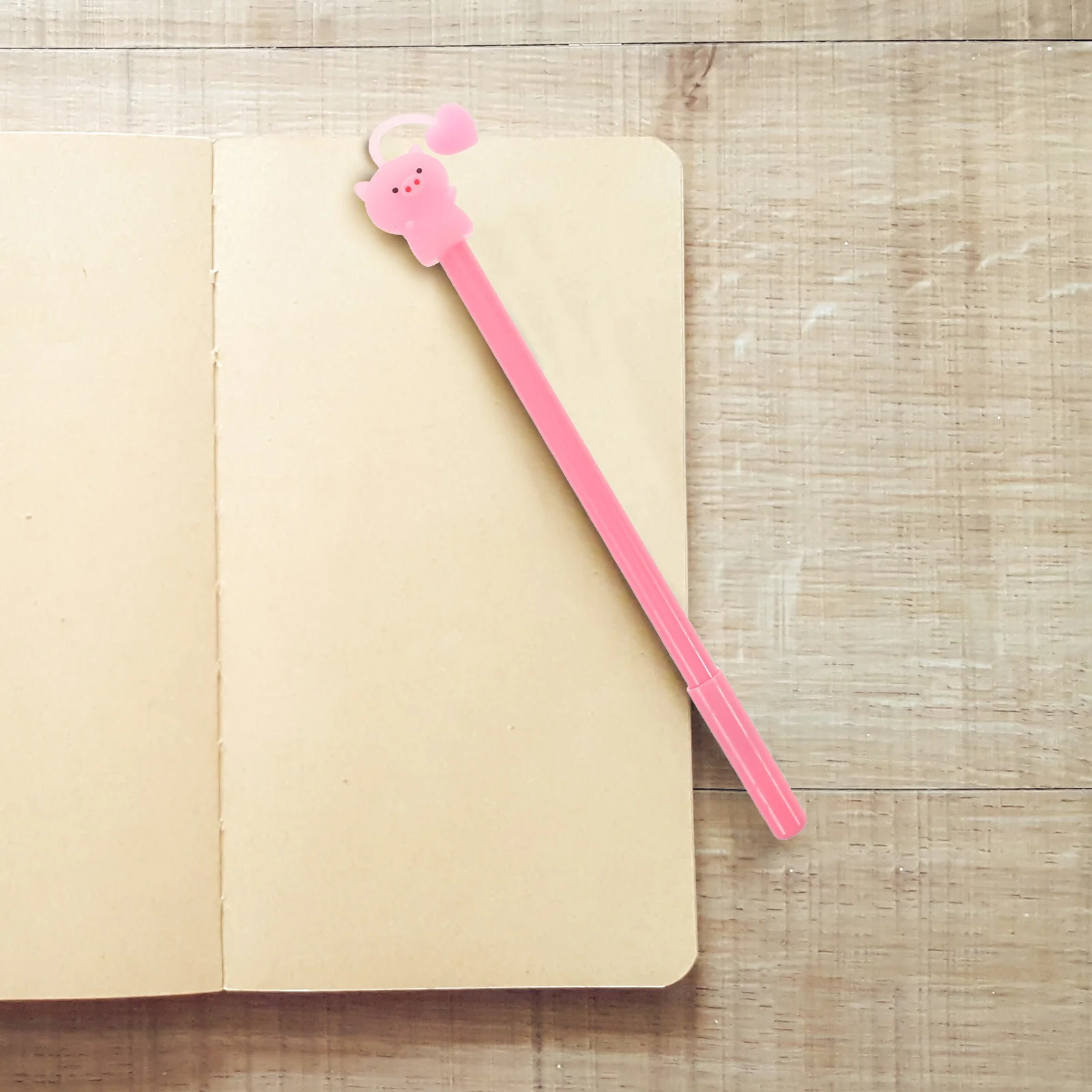 

10Pcs Cute Cartoon Animal Gel Ink Pens for School Students Writing Supplies Kawaii Office Products Pen