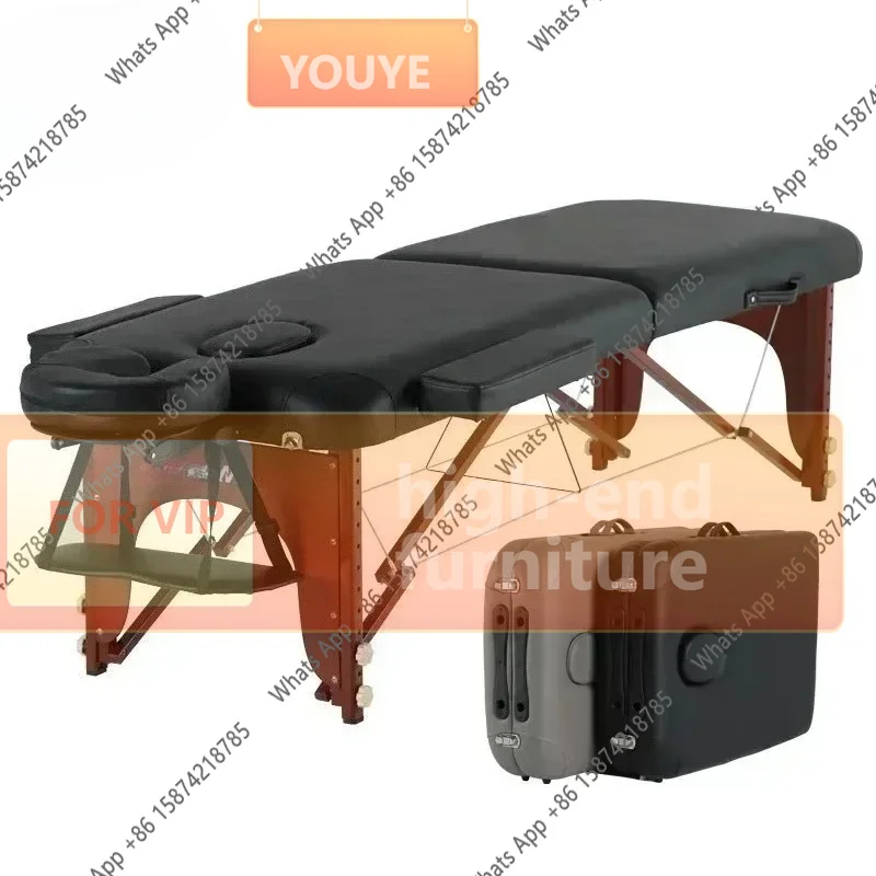 WER Massage Portable Stretchers Professional Stretcher Luxury Comfortable Spa Bed Folding Table Aesthetic Camas Y Muebles Beauty