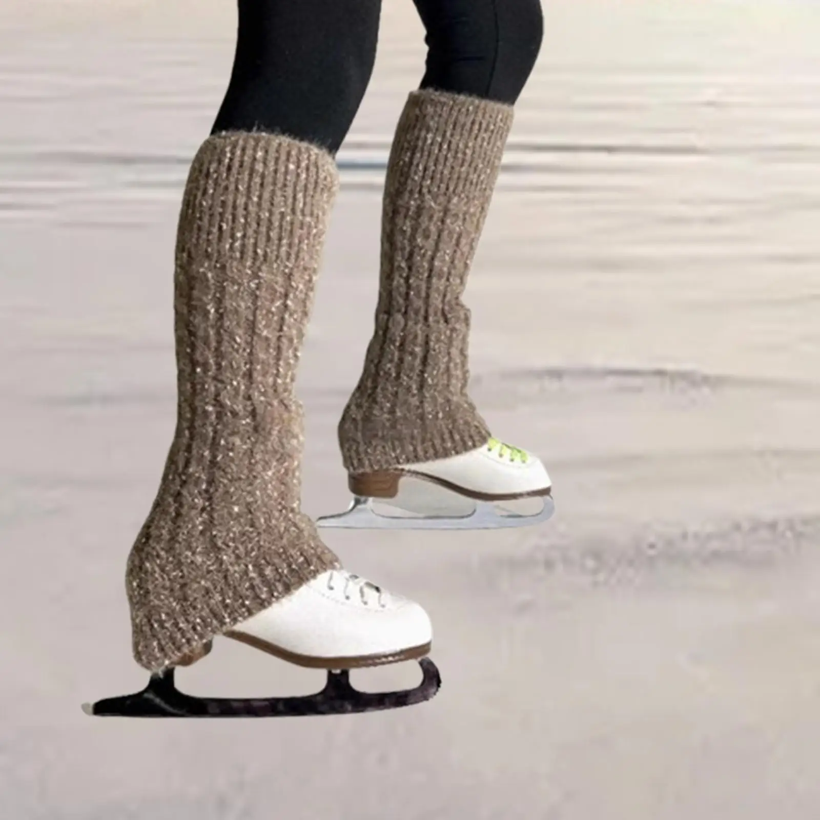 

Figure Skating Leg Warmers Ice Figure Skating Socks Decorative Supplies