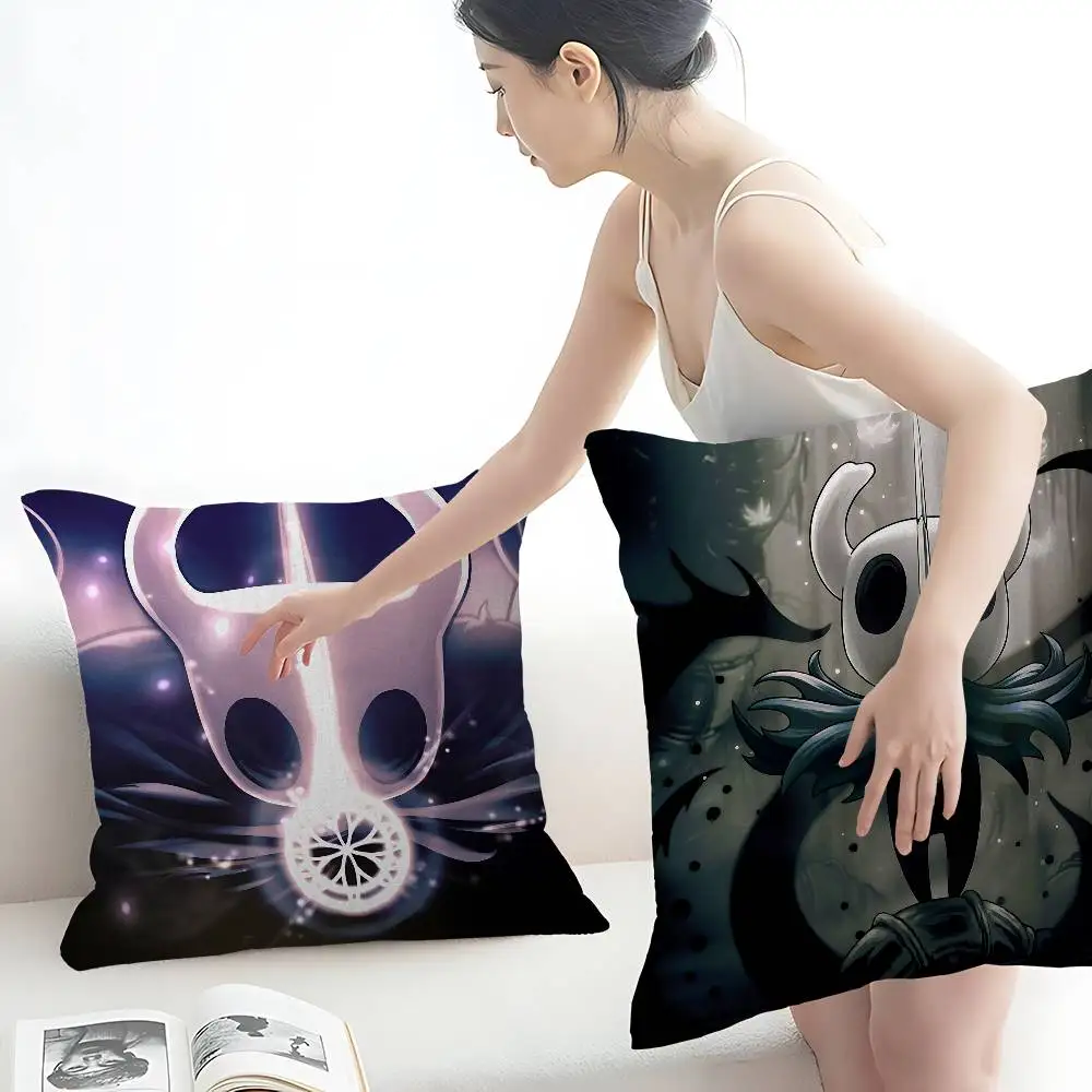 H-Hollow K-Knight Cute Pillow Anime Pillow Sofa Bed Head Pillow Cover Cushion Cover 45x45 cm Fashion